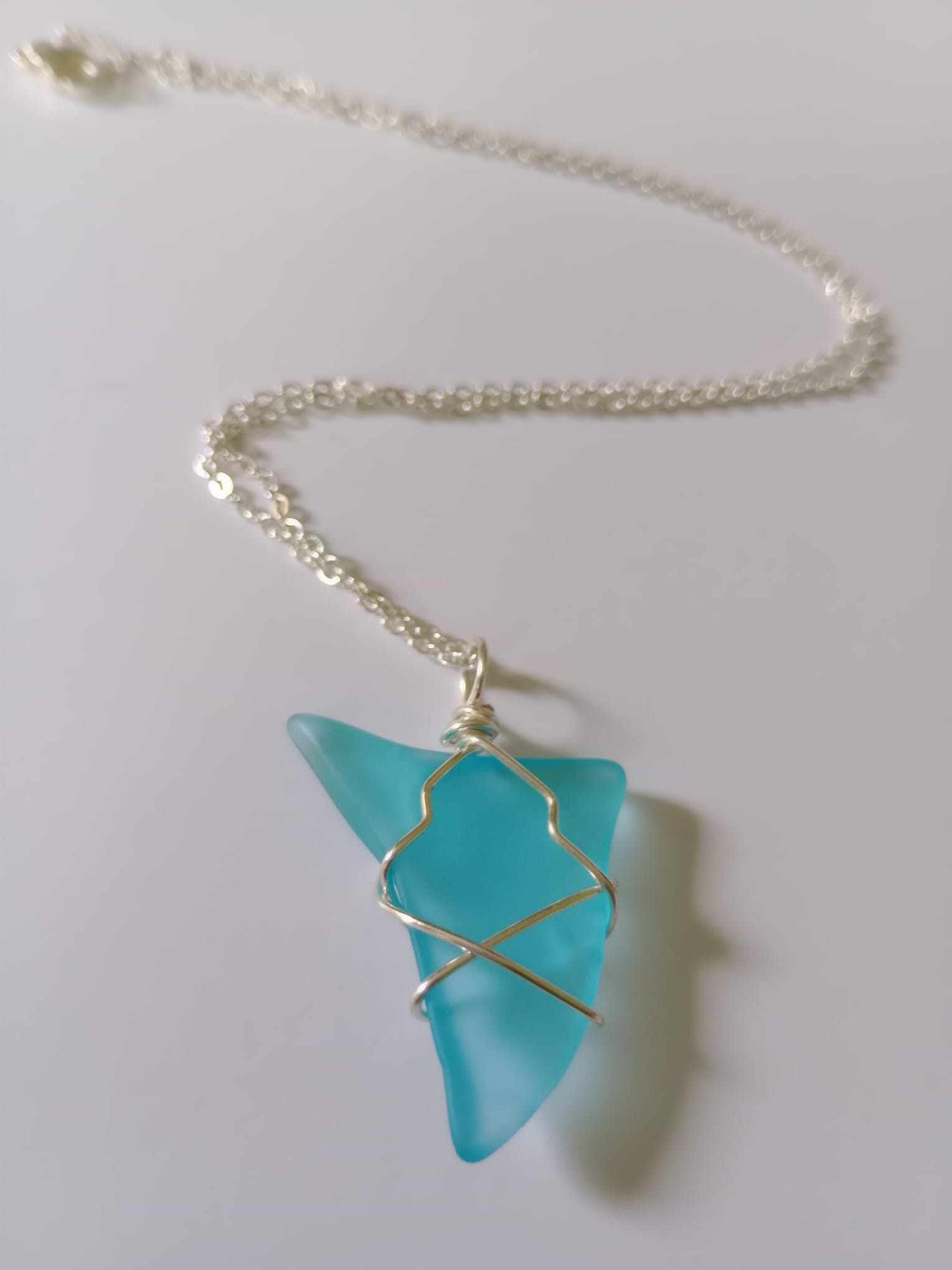 Sea glass pendant